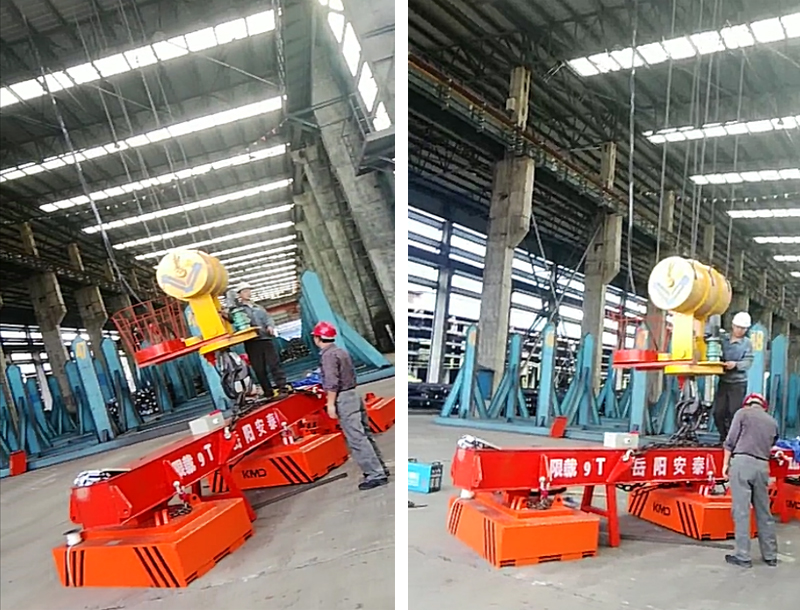 福建三鋼閩光股份有限公司圓棒二庫(kù)行車用磁力吸盤吊裝卸成品改造工程 福建三鋼閩光股份有限公司圓棒二庫(kù)行車用磁力吸盤吊裝卸成品改造工程